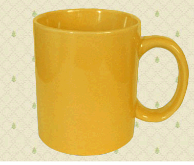 Custom logo ceramic mug 8.2x8.2x9.5cm image