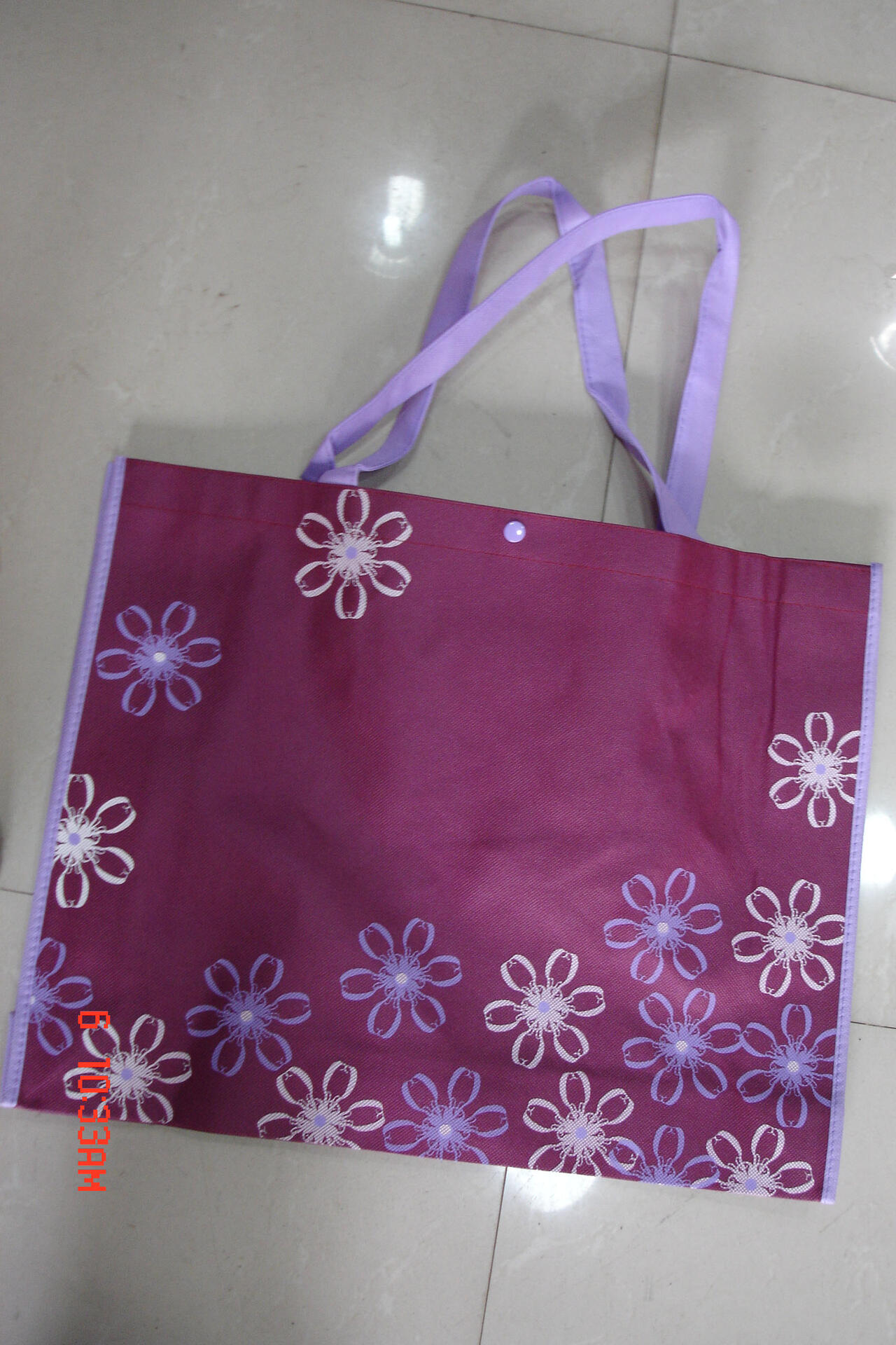 Vlies Tragetasche (nonwoven) 43x41x11cm  image