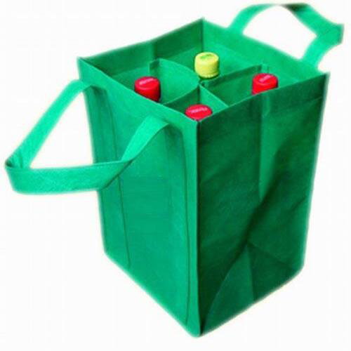 Vlies Weintragetasche (non-woven) für 4 Flaschen image